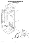 Diagram for 02 - Refrigerator Liner Parts