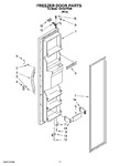 Diagram for 07 - Freezer Door Parts