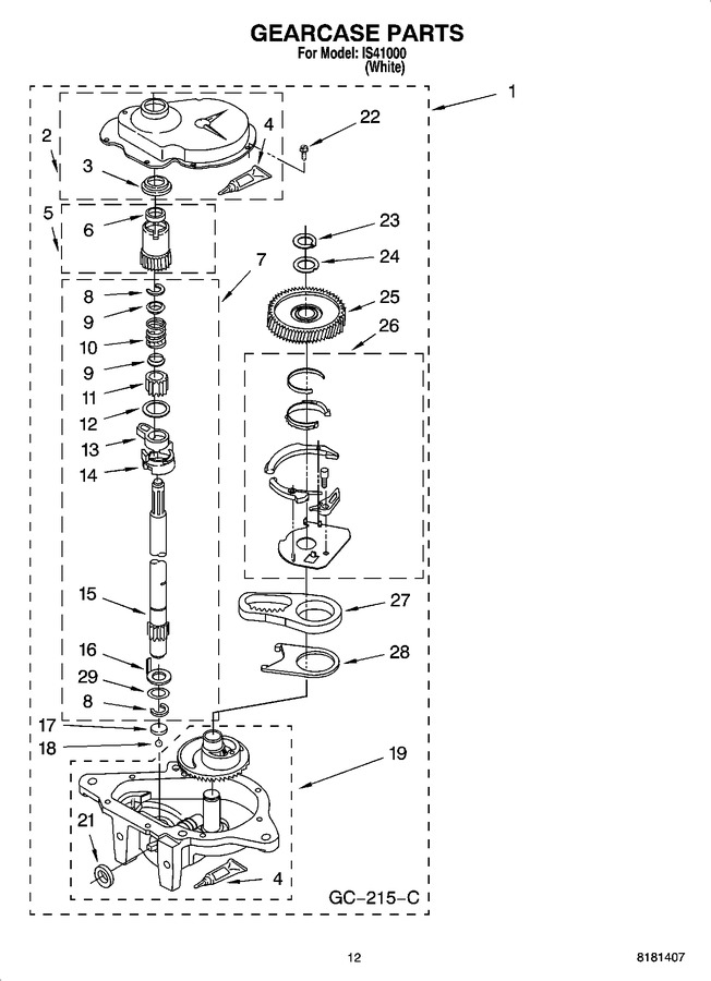 Diagram for IS41000