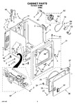 Diagram for 02 - Cabinet Parts