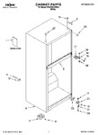 Diagram for 01 - Cabinet Parts