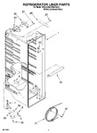 Diagram for 02 - Refrigerator Liner Parts