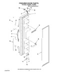 Diagram for 07 - Freezer Door Parts