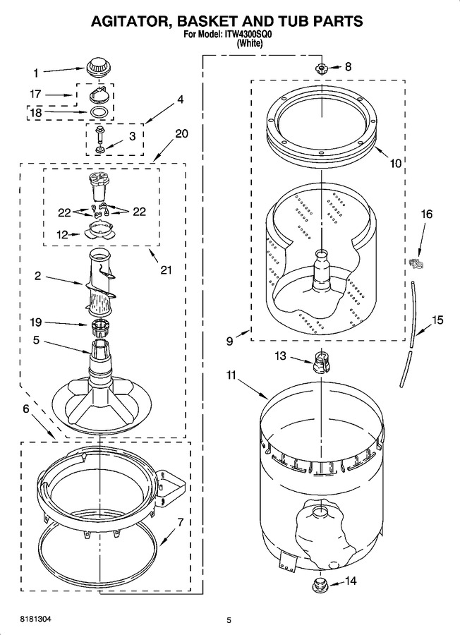 Diagram for ITW4300SQ0