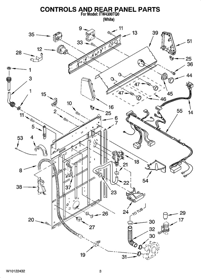 Diagram for ITW4300TQ0