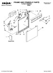 Diagram for 01 - Frame And Console Parts