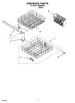 Diagram for 06 - Dishrack Parts, Optional Parts (not Included)