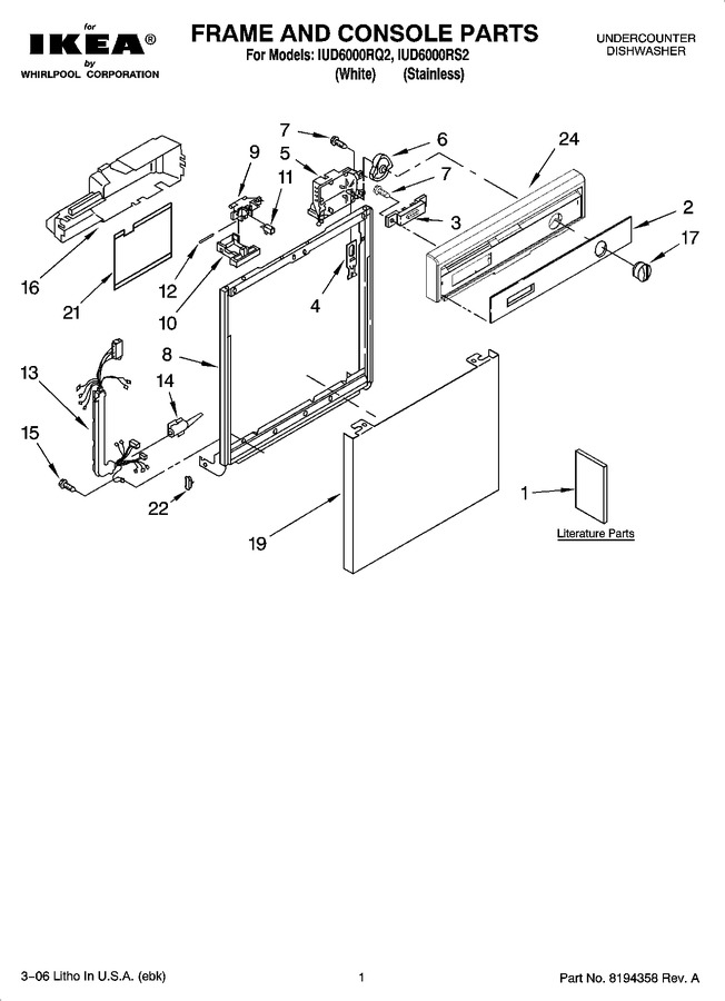 Diagram for IUD6000RS2