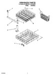 Diagram for 06 - Dishrack Parts, Optional Parts (not Included)