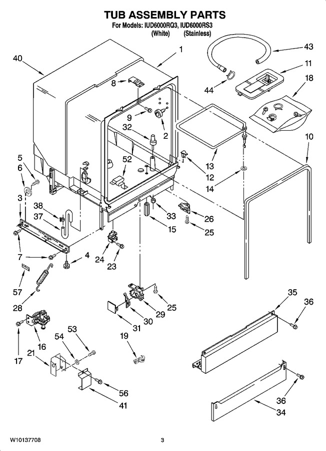 Diagram for IUD6000RS3