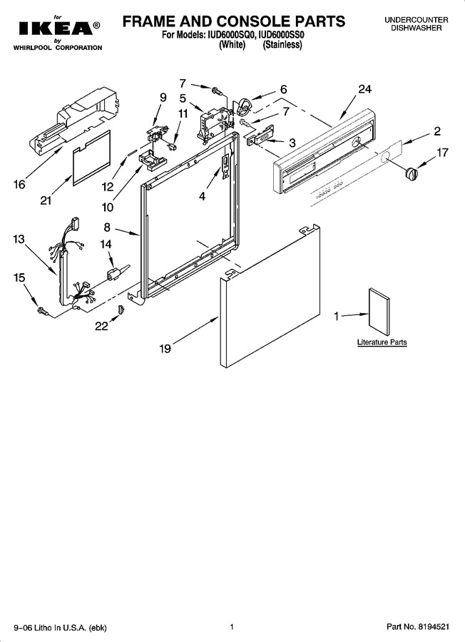 Diagram for IUD6000SQ0