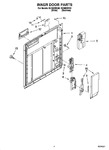 Diagram for 02 - Inner Door Parts