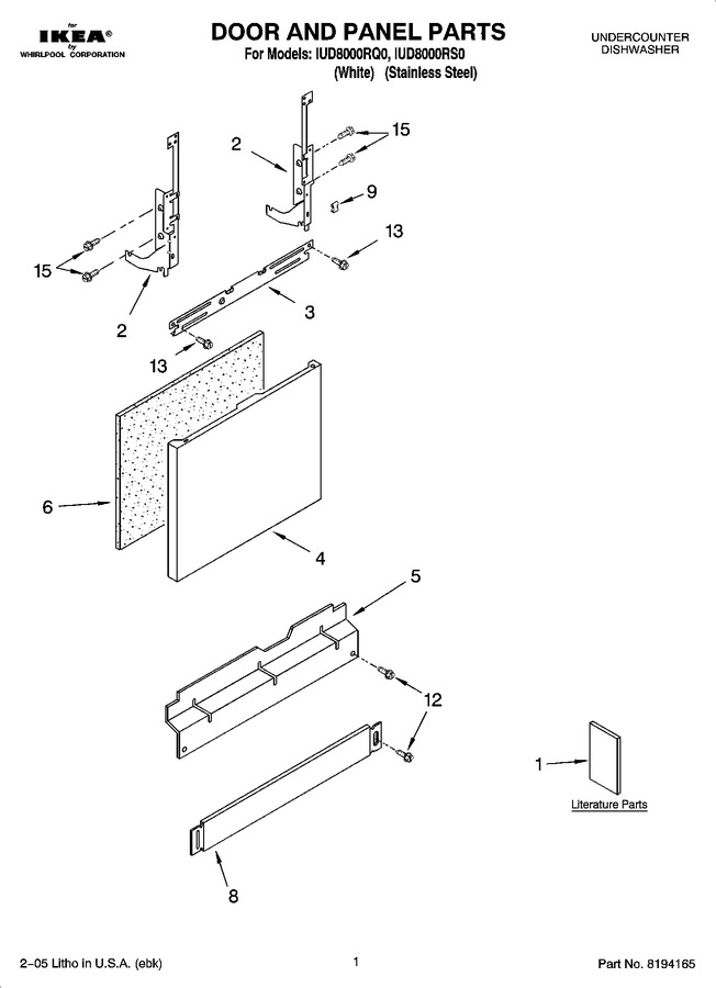 Diagram for IUD8000RS0