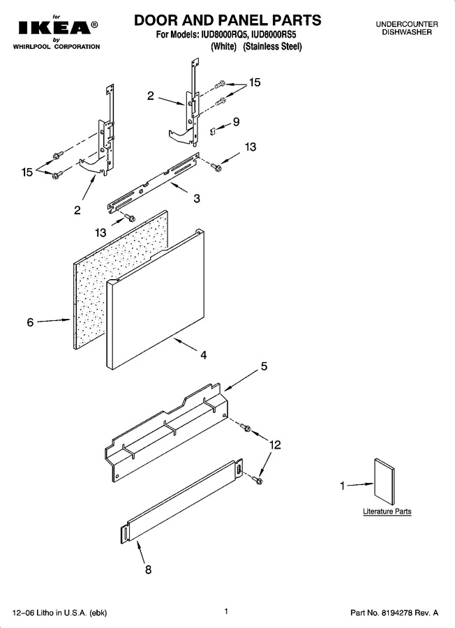 Diagram for IUD8000RQ5