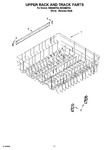 Diagram for 09 - Upper Rack And Track Parts