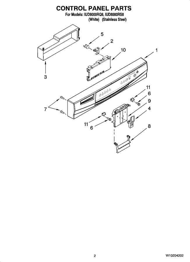 Diagram for IUD8000RS8