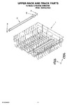 Diagram for 09 - Upper Rack And Track Parts