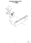 Diagram for 02 - Control Panel Parts