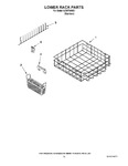 Diagram for 10 - Lower Rack Parts