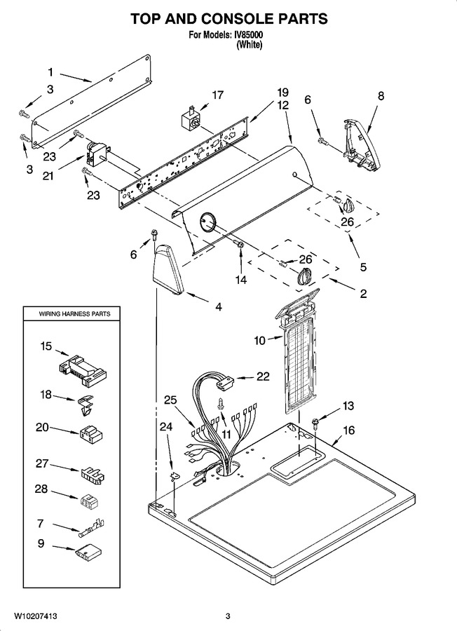 Diagram for IV85000