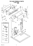 Diagram for 02 - Top And Console Parts