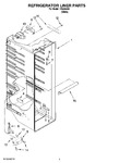 Diagram for 02 - Refrigerator Liner Parts