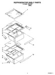 Diagram for 03 - Refrigerator Shelf Parts