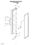 Diagram for 06 - Freezer Door Parts