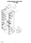 Diagram for 02 - Refrigerator Liner Parts