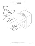 Diagram for 04 - Refrigerator Liner Parts