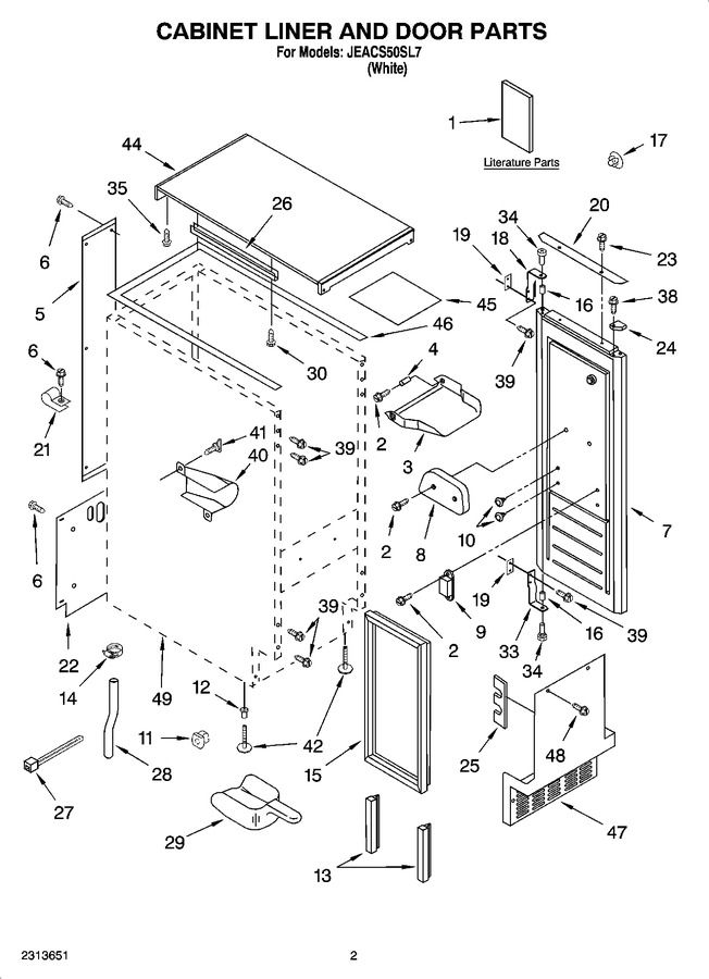 Diagram for JEACS50SL7