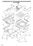 Diagram for 02 - Evaporator Ice Cutter Grid And Water Parts