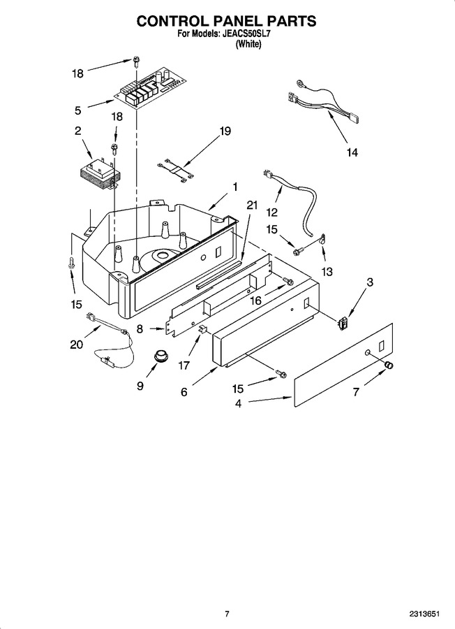 Diagram for JEACS50SL7