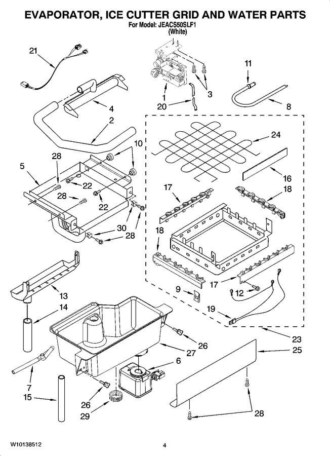 Diagram for JEACS50SLF1