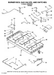 Diagram for 02 - Burner Box, Gas Valves, And Switches, Optional Parts (not Included)