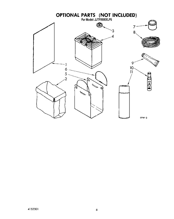 Diagram for JJTF8500XLP5