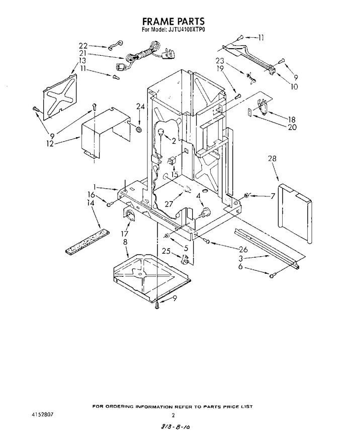 Diagram for JJTU4100XTP0