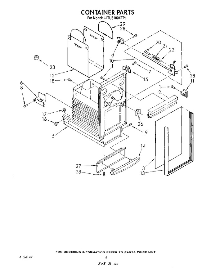 Diagram for JJTU8100XTP1