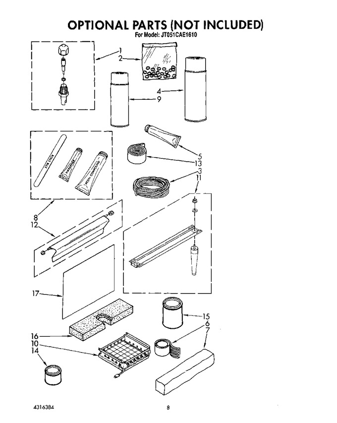 Diagram for JT051CAE1610