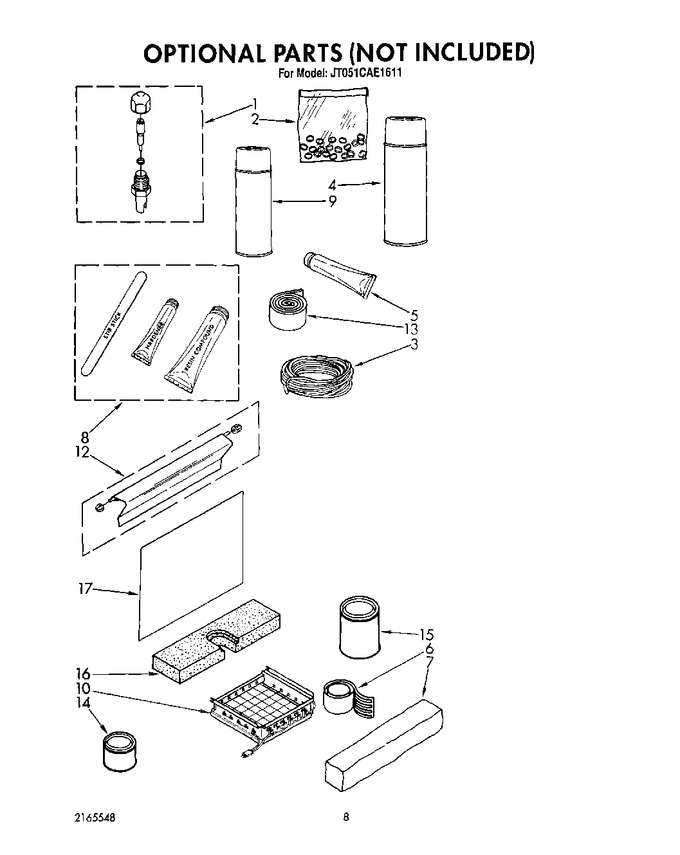 Diagram for JT051CAE1611