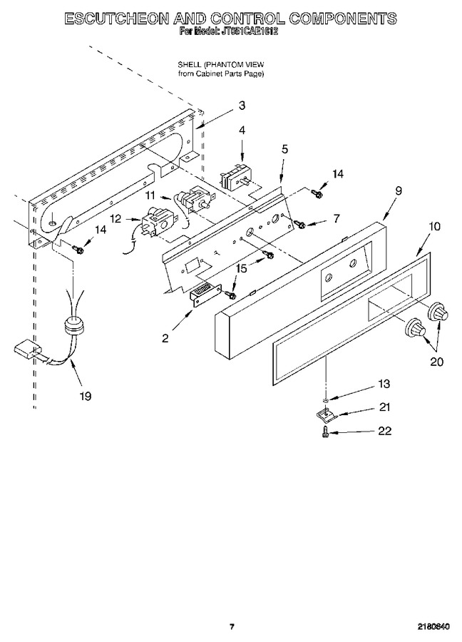 Diagram for JT051CAE1612