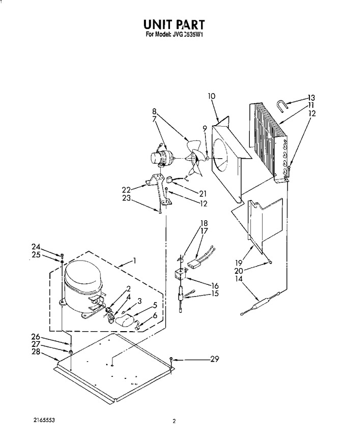 Diagram for JVGC535W1