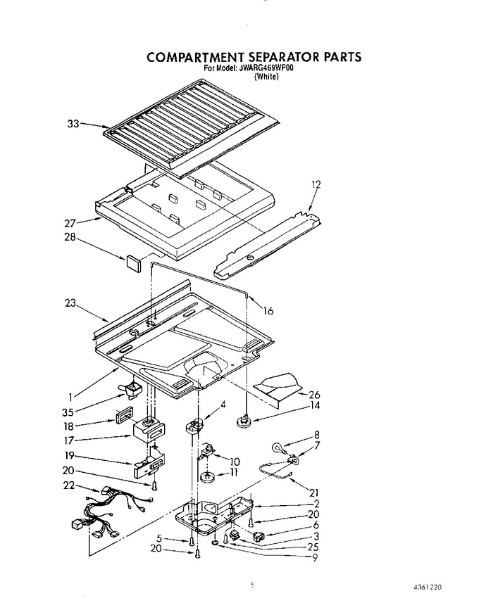 Diagram for JWARG469WP00