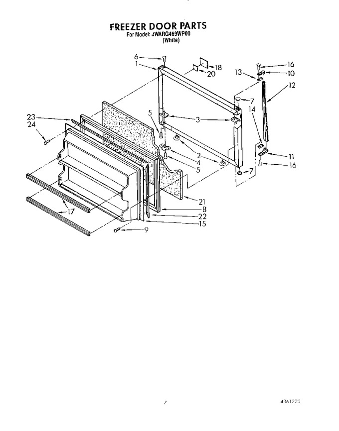 Diagram for JWARG469WP00