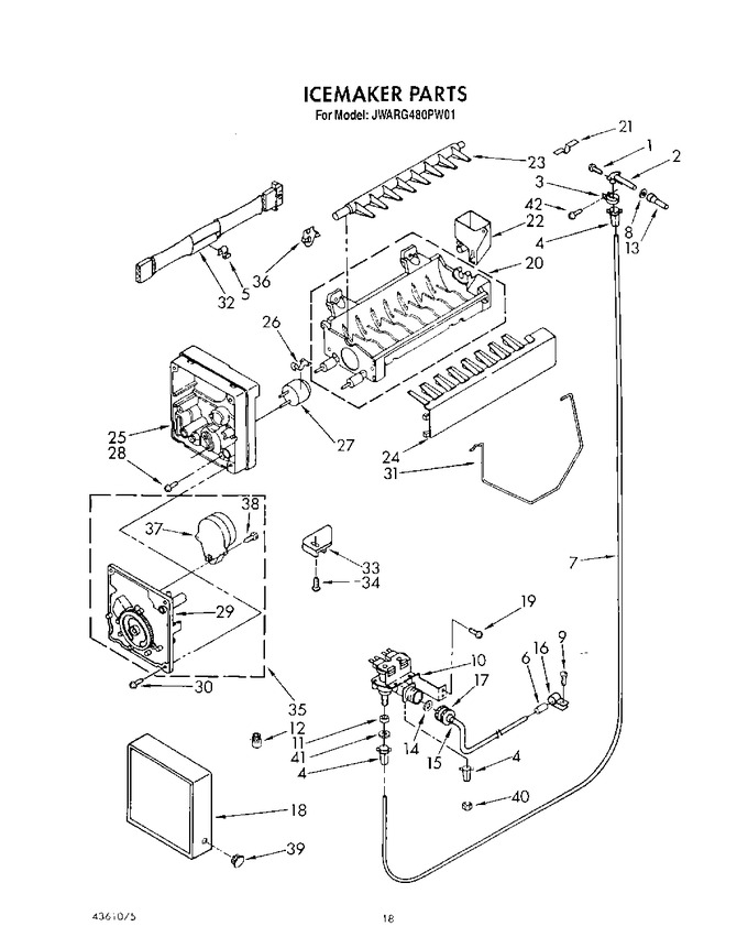 Diagram for JWARG480PW01