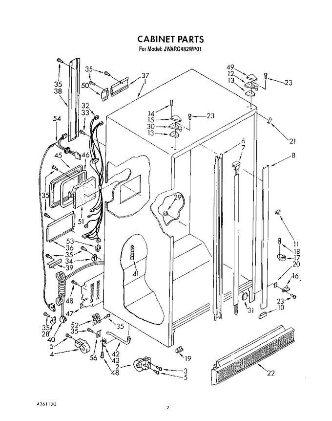 Diagram for JWARG482WP01