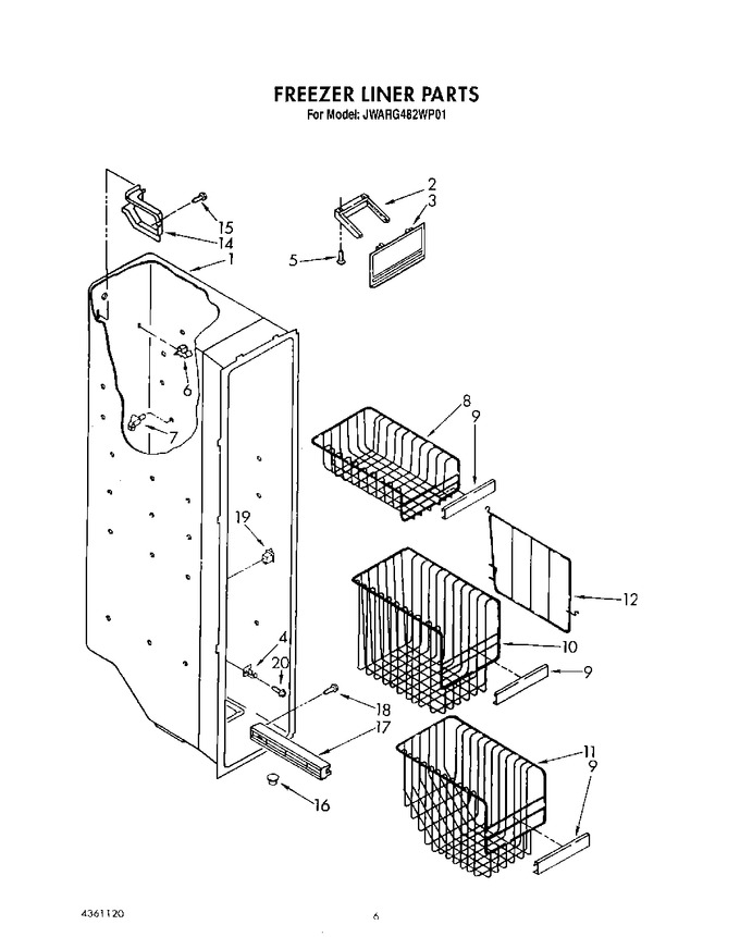 Diagram for JWARG482WP01