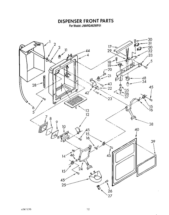 Diagram for JWARG482WP01