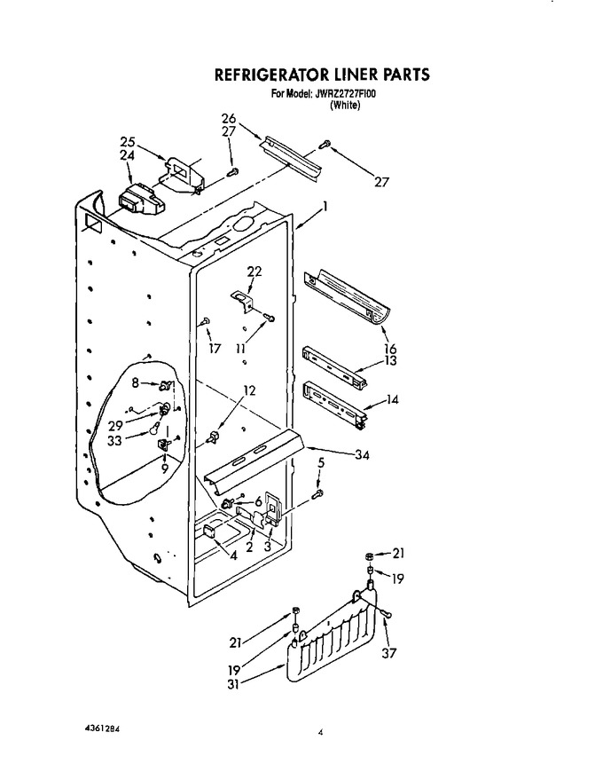 Diagram for JWRZ2727FI00