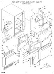 Diagram for 02 - Cabinet Liner And Door, Lit/optiona